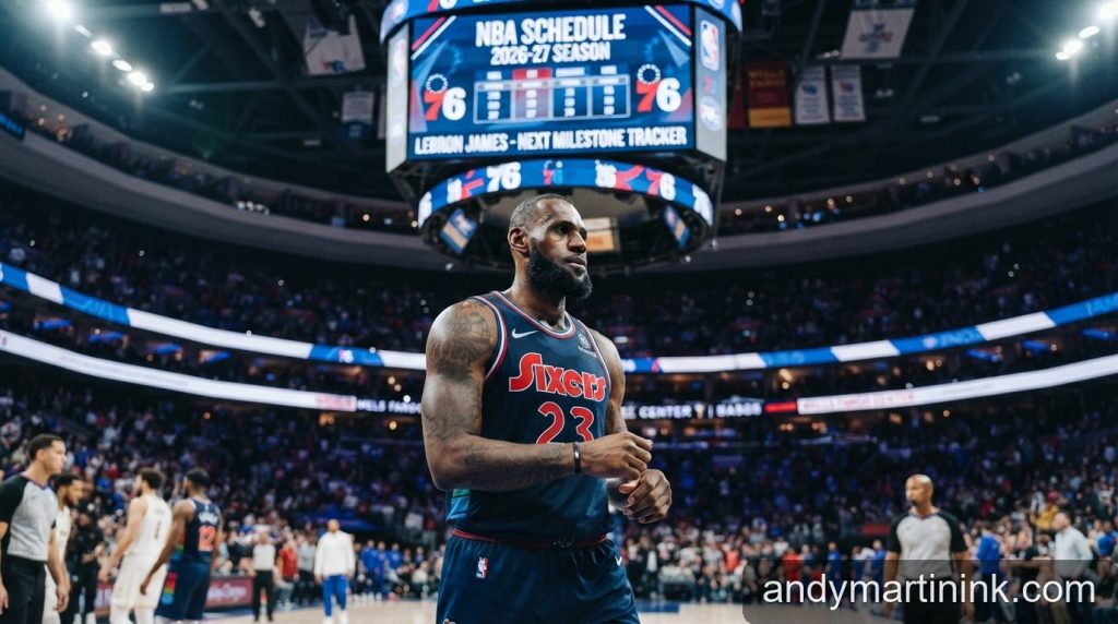 Lịch thi đấu NBA 2026-27: Những màn tái ngộ cảm xúc và cột mốc lịch sử của LeBron James