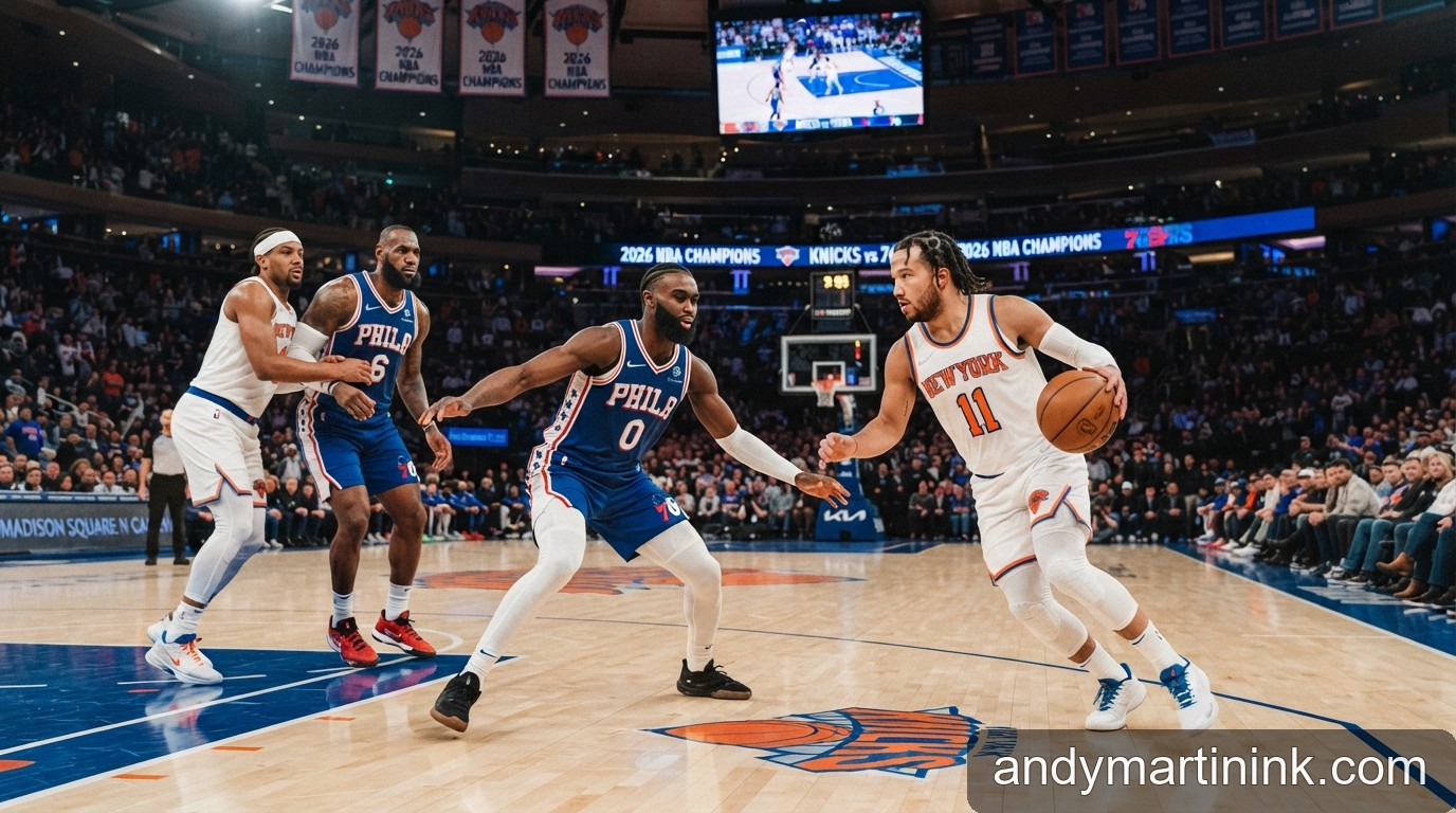 NBA 2026-27: Khởi đầu kỷ nguyên mới với trận đại chiến Knicks vs 76ers - 2